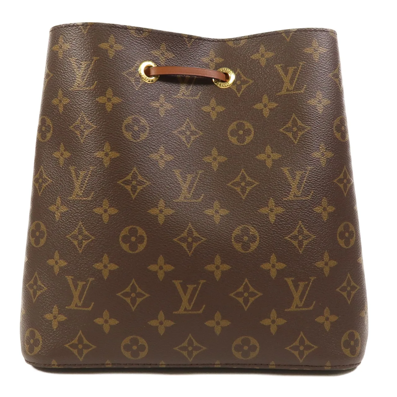 LOUIS VUITTON NeoNoe M44887 兩用包 塗層帆布 棕色 / Brown 塗層帆布 中古品A - 縮圖 2