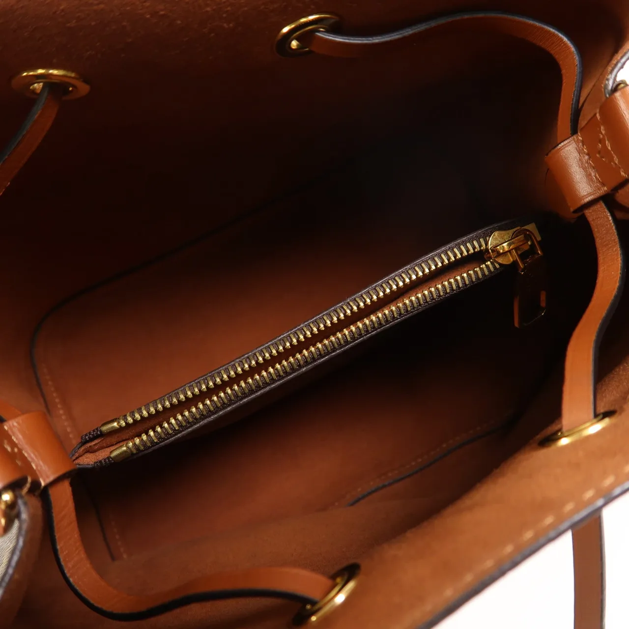 LOUIS VUITTON NeoNoe M44887 兩用包 塗層帆布 棕色 / Brown 塗層帆布 中古品A - 縮圖 5