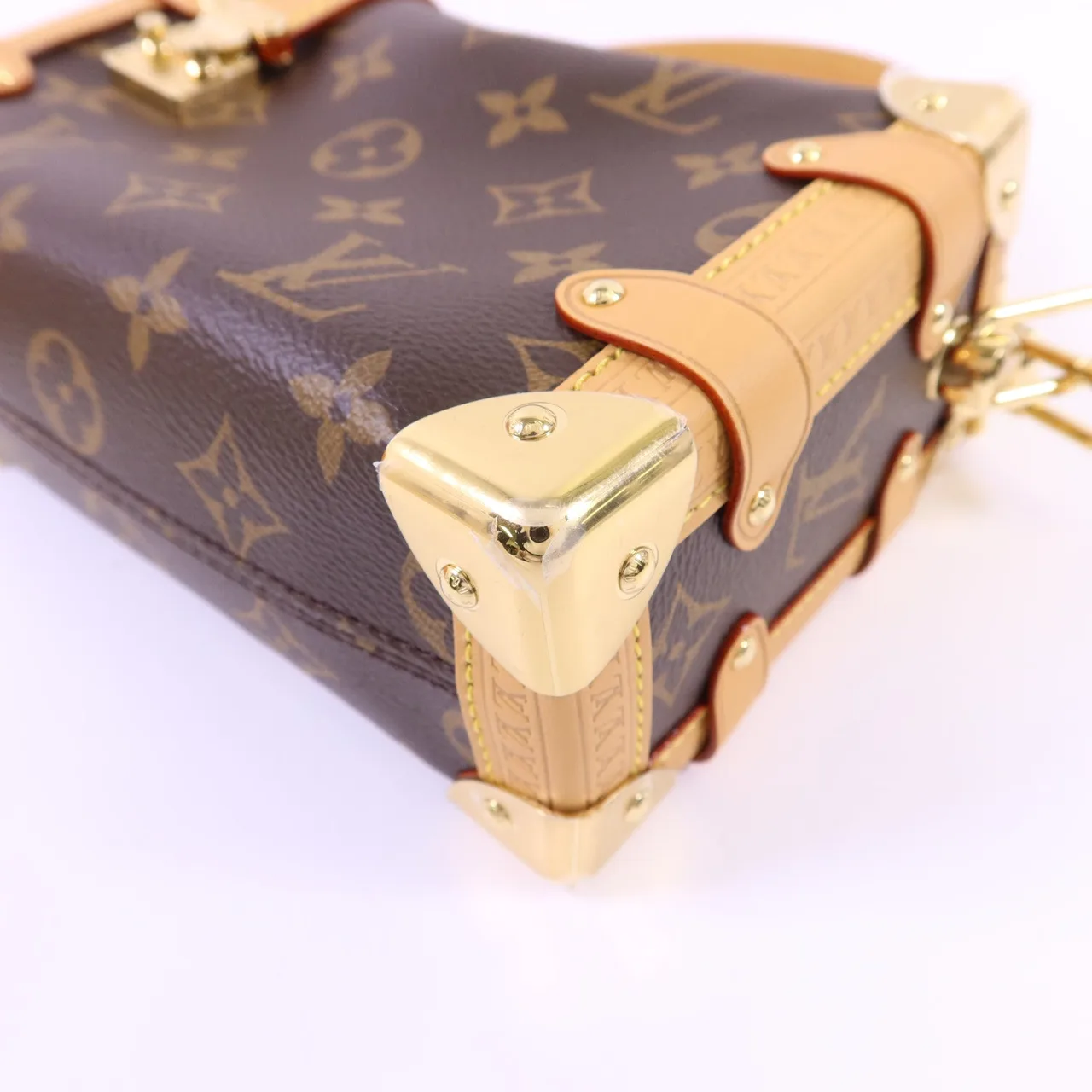 LOUIS VUITTON Side Trunk M46815 兩用包 塗層帆布 棕色 塗層帆布 新品同様 - 縮圖 10