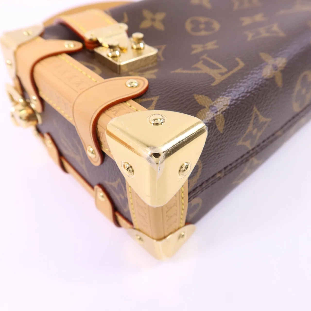LOUIS VUITTON Side Trunk M46815 兩用包 塗層帆布 棕色 塗層帆布 新品同様 - 縮圖 11
