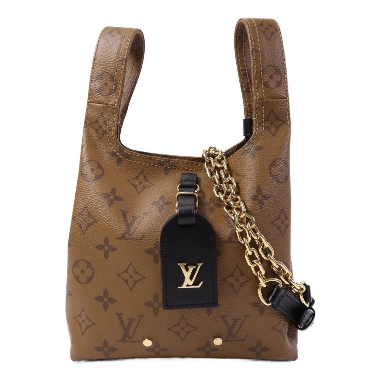 LOUIS VUITTON M46816 2-Way Bag Coated Canvas 棕色