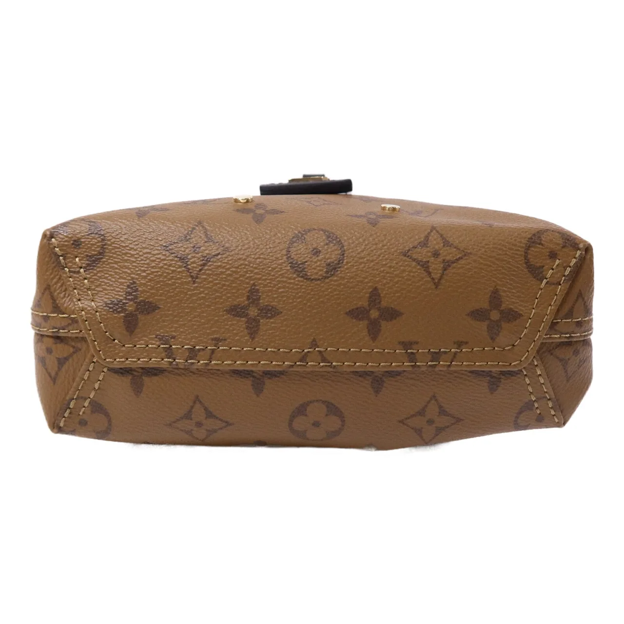 LOUIS VUITTON M46816 2-Way Bag Coated Canvas 棕色 Coated Canvas Rank A - Thumbnail 4