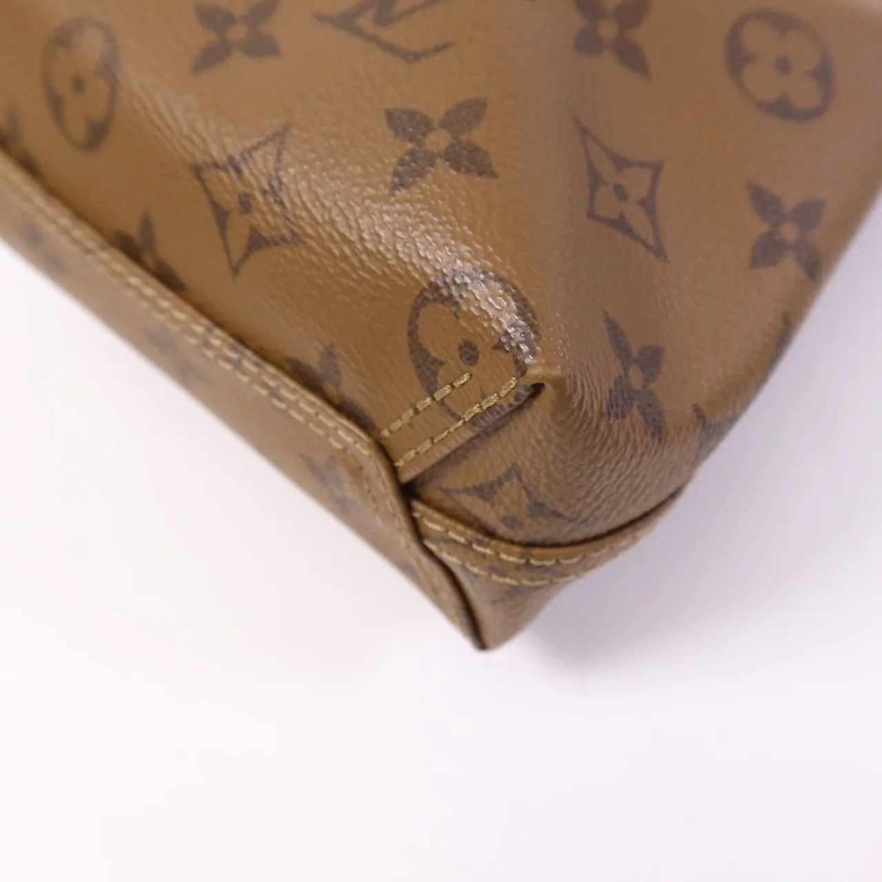LOUIS VUITTON M46816 2-Way Bag Coated Canvas 棕色 Coated Canvas Rank A - Thumbnail 12