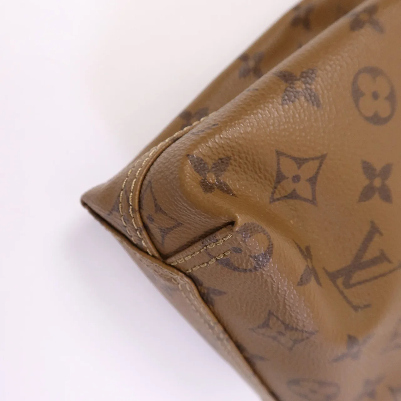LOUIS VUITTON M46816 2-Way Bag Coated Canvas 棕色 Coated Canvas Rank A - Thumbnail 13