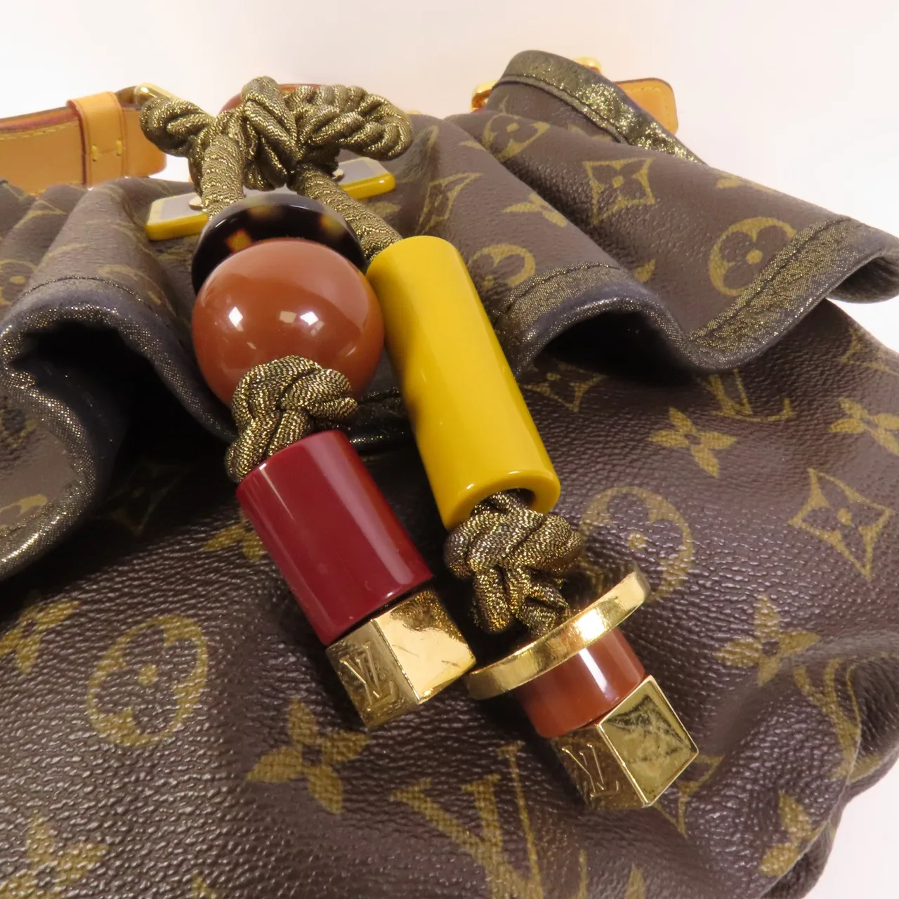 LOUIS VUITTON M97016 肩背包 塗層帆布 棕色 塗層帆布 中古品A - 縮圖 8