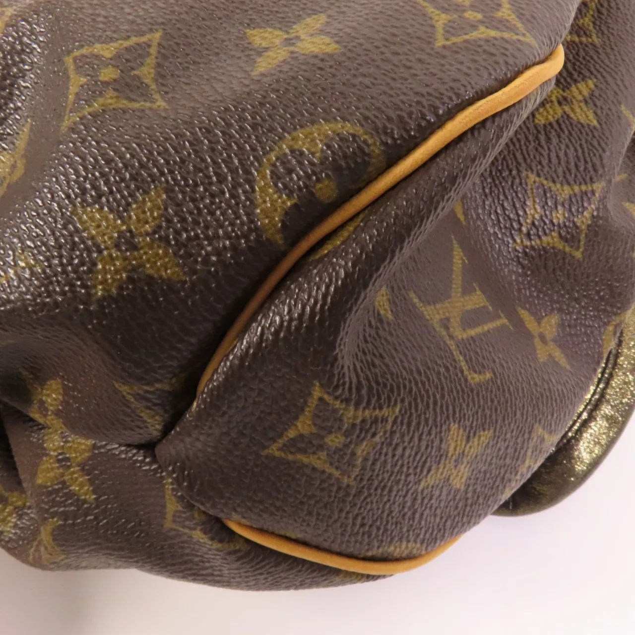 LOUIS VUITTON M97016 肩背包 塗層帆布 棕色 塗層帆布 中古品A - 縮圖 13