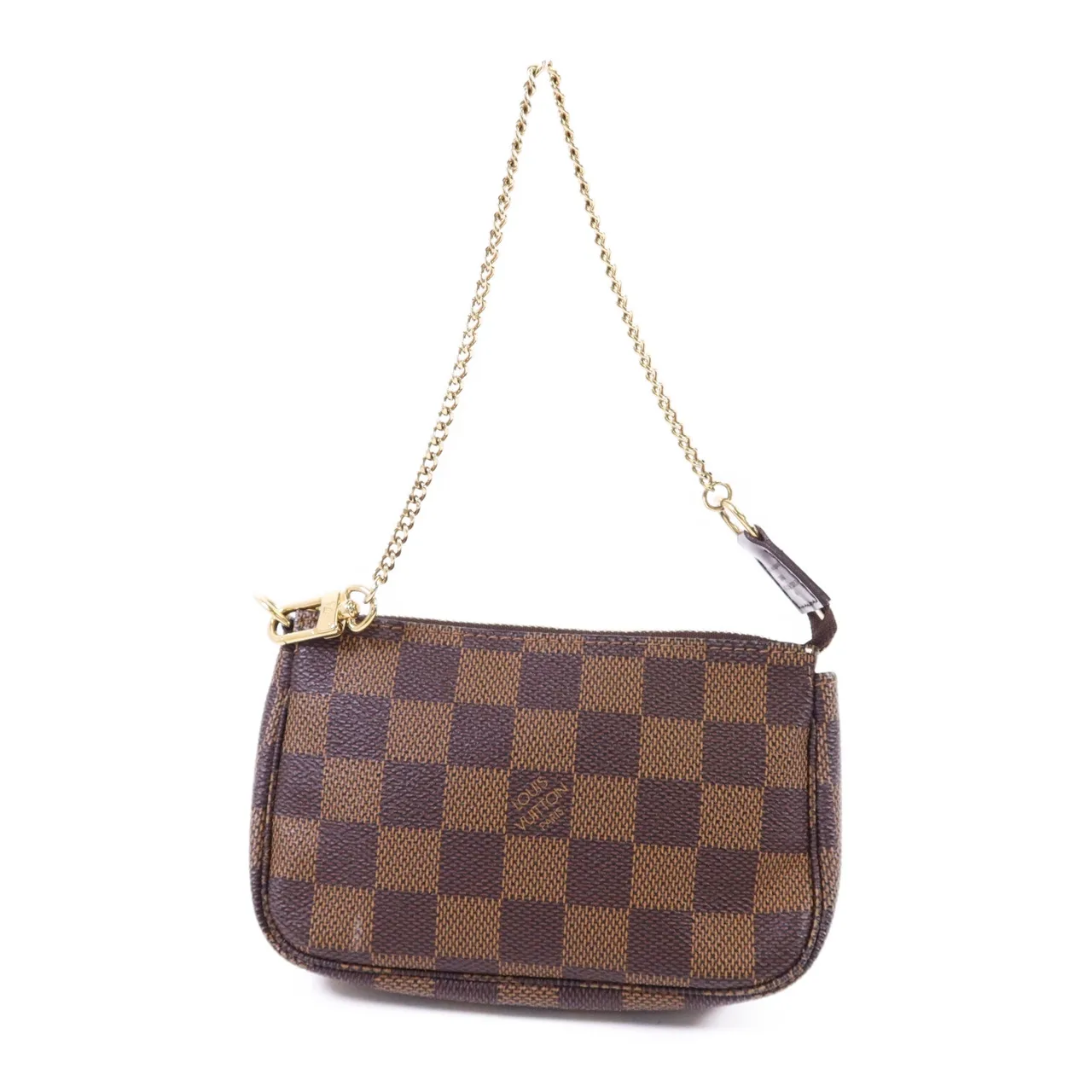 LOUIS VUITTON Pochette Accessoires N58009 化妝箱包 塗層帆布 棕色 塗層帆布 中古品A - 縮圖 2
