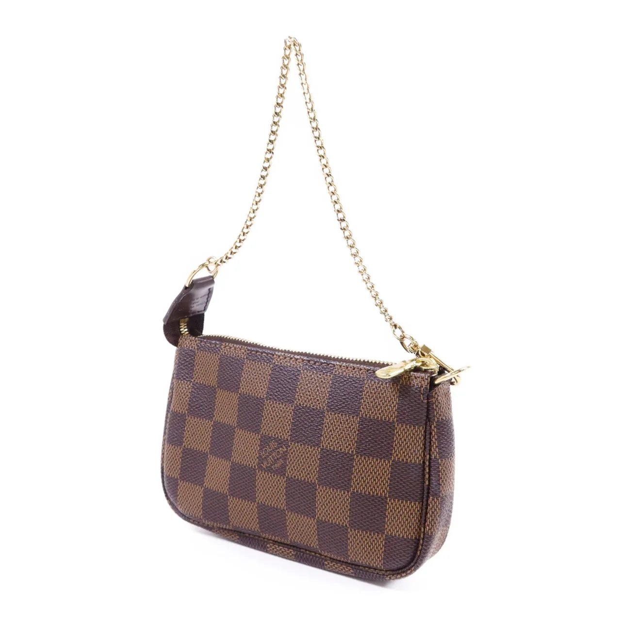 LOUIS VUITTON Pochette Accessoires N58009 化妝箱包 塗層帆布 棕色 塗層帆布 中古品A - 縮圖 3