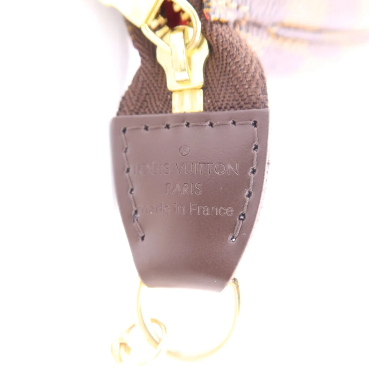 LOUIS VUITTON Pochette Accessoires N58009 化妝箱包 塗層帆布 棕色 塗層帆布 中古品A - 縮圖 7