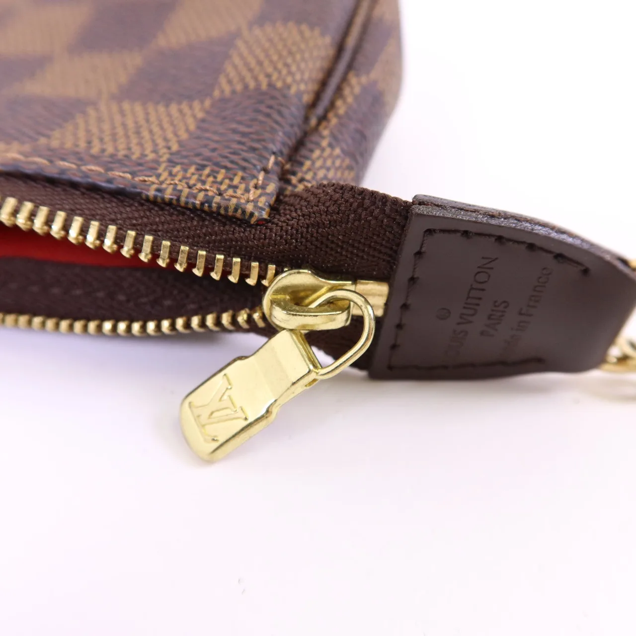 LOUIS VUITTON Pochette Accessoires N58009 化妝箱包 塗層帆布 棕色 塗層帆布 中古品A - 縮圖 9