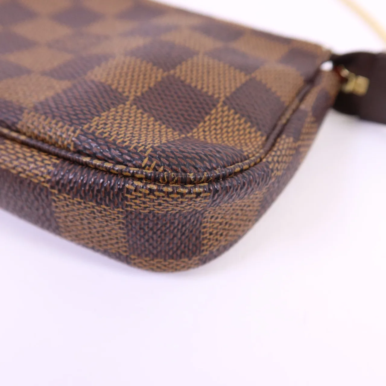 LOUIS VUITTON Pochette Accessoires N58009 化妝箱包 塗層帆布 棕色 塗層帆布 中古品A - 縮圖 13