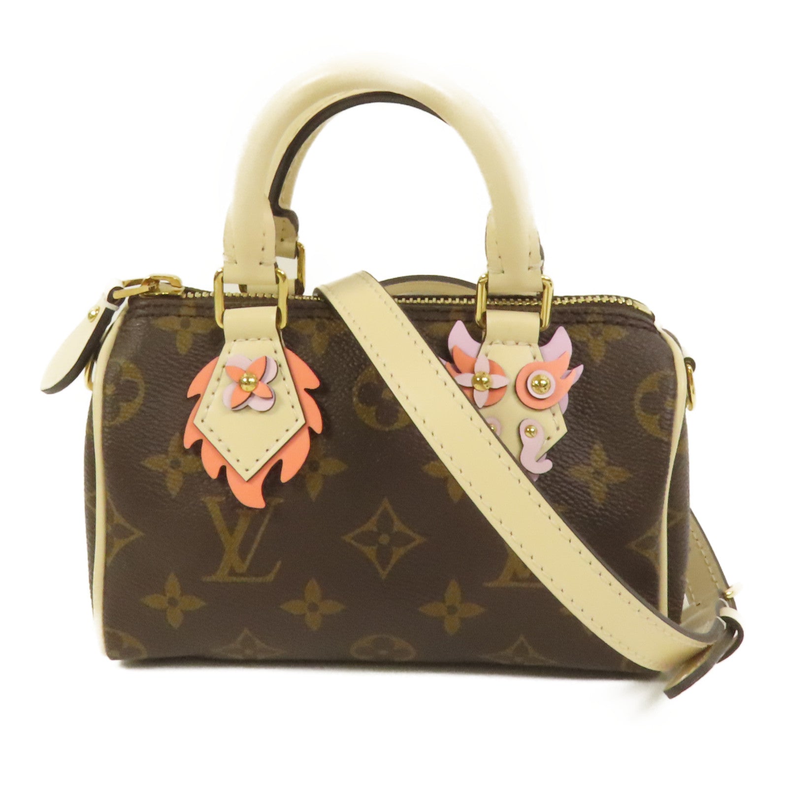 LOUIS VUITTON Speedy M46878 兩用包 塗層帆布