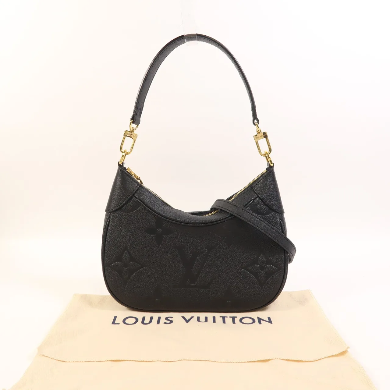 LOUIS VUITTON Bagatelle M46002 2-Way Bag Calfskin 黑色 / Black Calfskin Rank A - Thumbnail 9