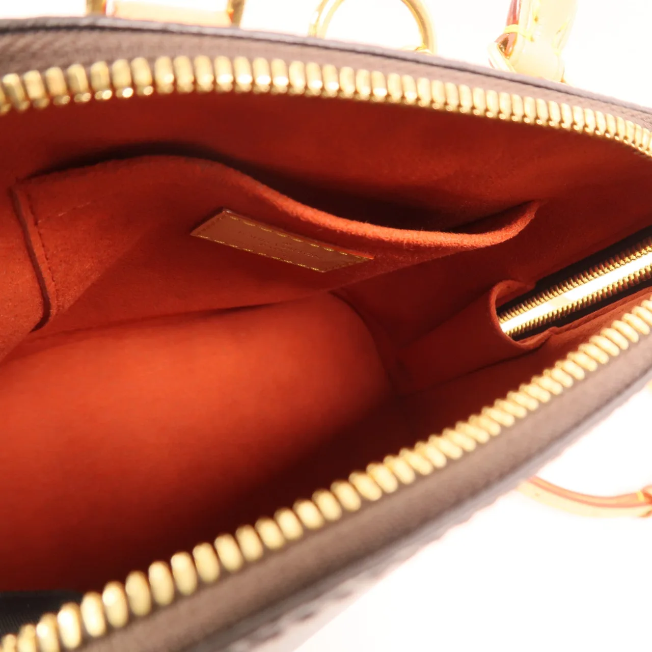 LOUIS VUITTON Alma M47132 背包 塗層帆布 棕色 / Monogram 塗層帆布 中古品A - 縮圖 5