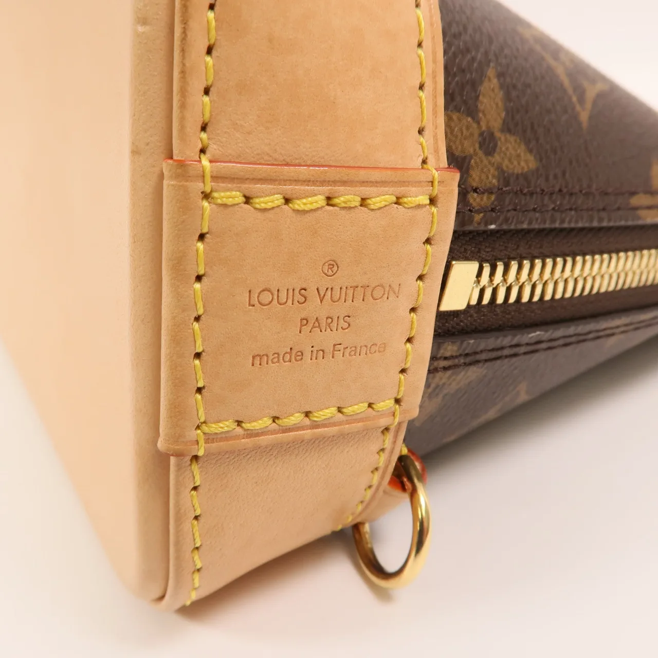 LOUIS VUITTON Alma M47132 背包 塗層帆布 棕色 / Monogram 塗層帆布 中古品A - 縮圖 10