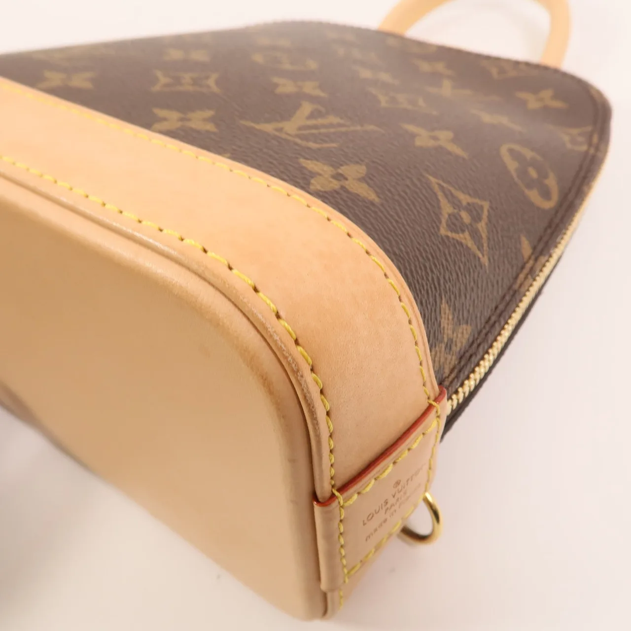 LOUIS VUITTON Alma M47132 背包 塗層帆布 棕色 / Monogram 塗層帆布 中古品A - 縮圖 11