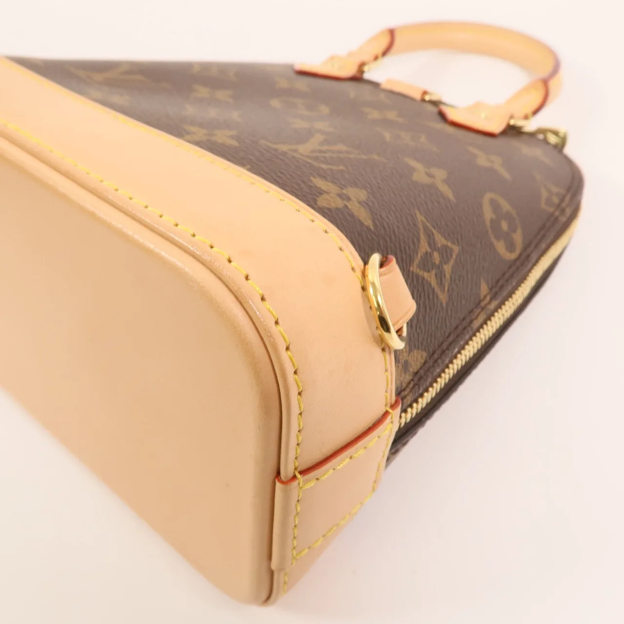 LOUIS VUITTON Alma M47132 背包 塗層帆布 棕色 / Monogram 塗層帆布 中古品A - 縮圖 13
