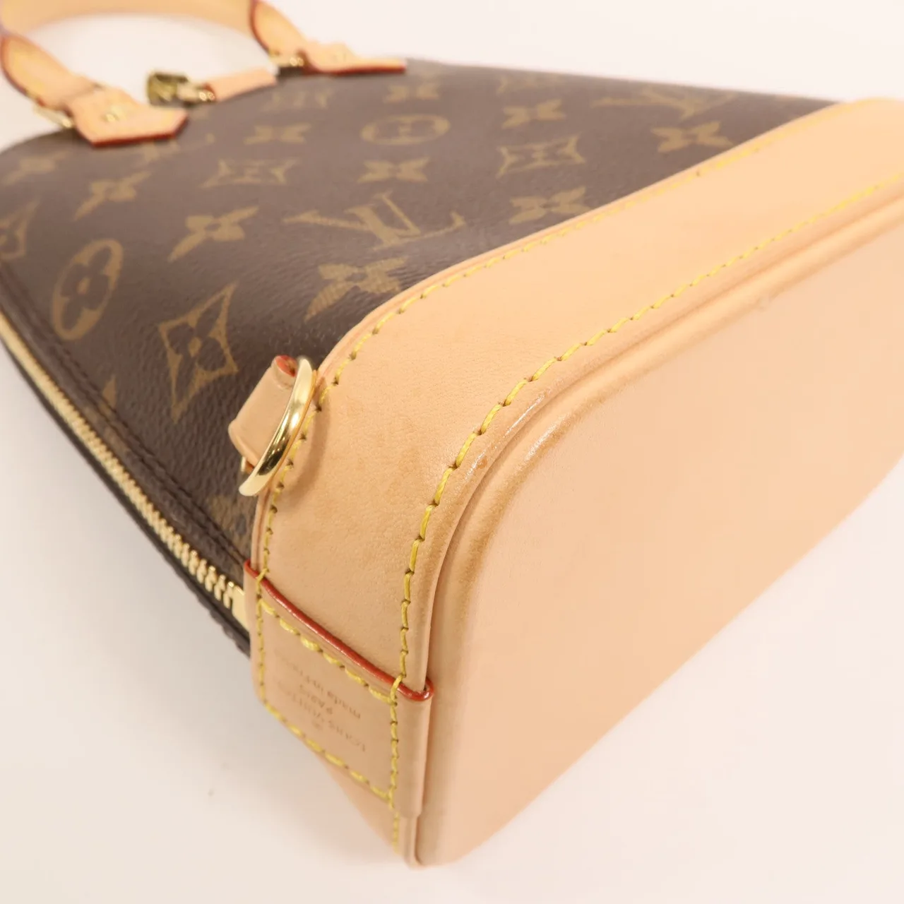 LOUIS VUITTON Alma M47132 背包 塗層帆布 棕色 / Monogram 塗層帆布 中古品A - 縮圖 14