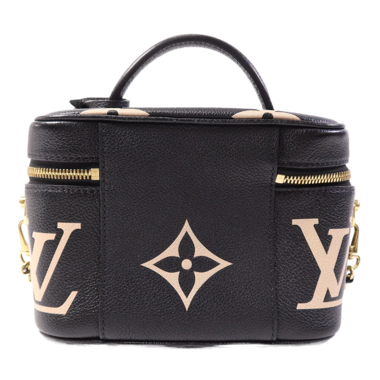 LOUIS VUITTON Vanity M45780 2-Way Bag Calfskin 黑色 / Black Calfskin Rank A - Thumbnail 2