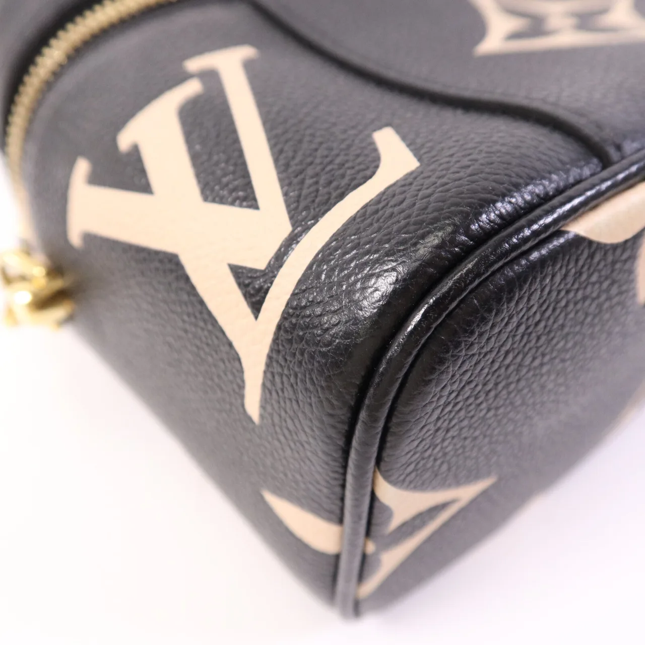 LOUIS VUITTON Vanity M45780 2-Way Bag Calfskin 黑色 / Black Calfskin Rank A - Thumbnail 10