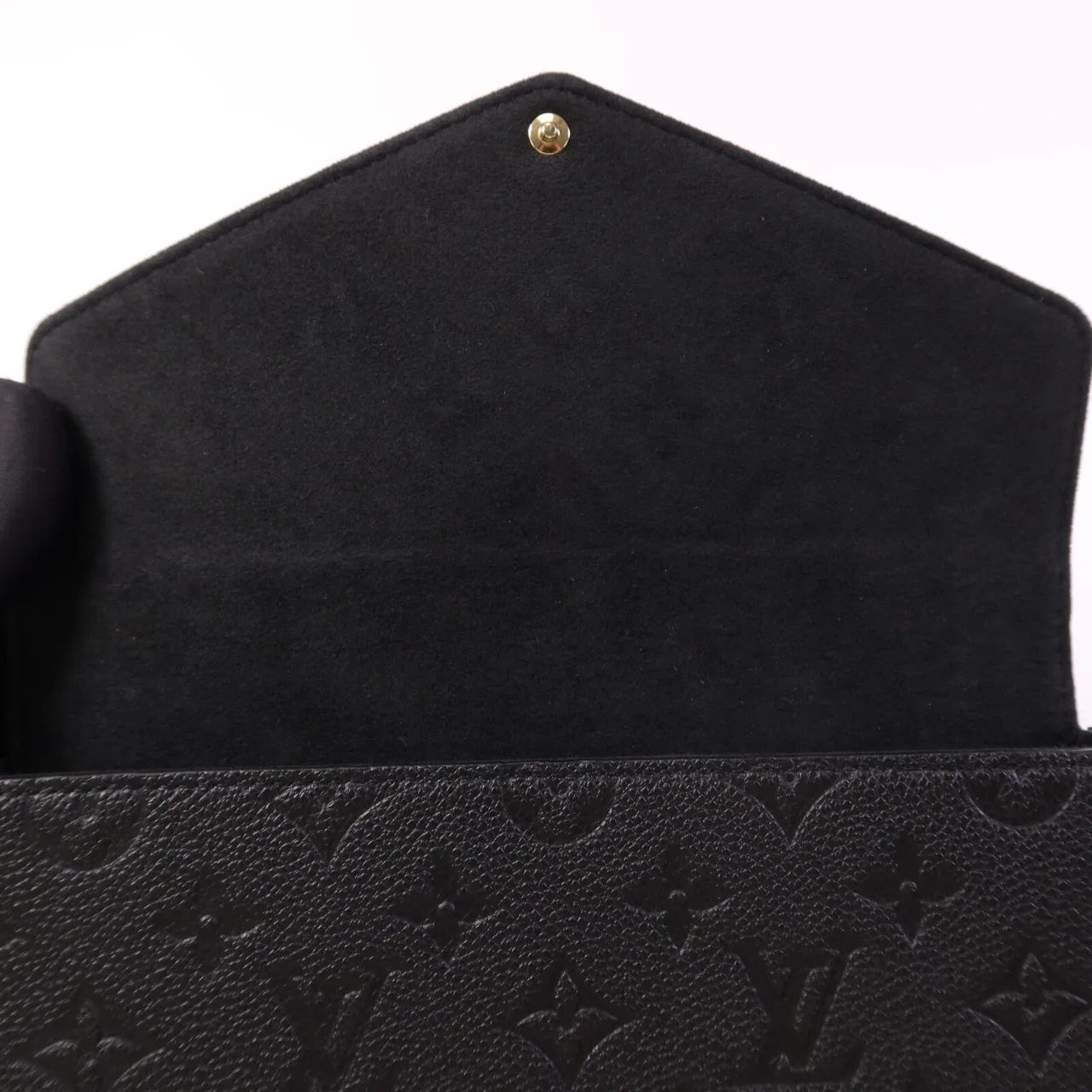 LOUIS VUITTON Felicie M82477 肩背包 牛皮 黑色 / Black 牛皮 中古品A - 縮圖 14