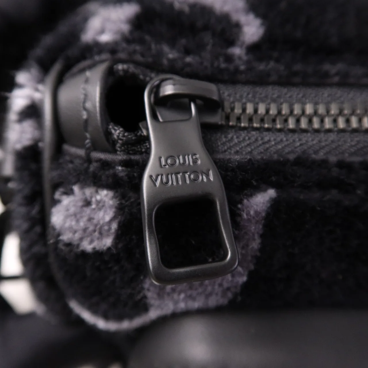 LOUIS VUITTON Speedy M45438 Shoulder Bag x Tufftage 黑色 / 灰色 x Tufftage Like New - Thumbnail 7