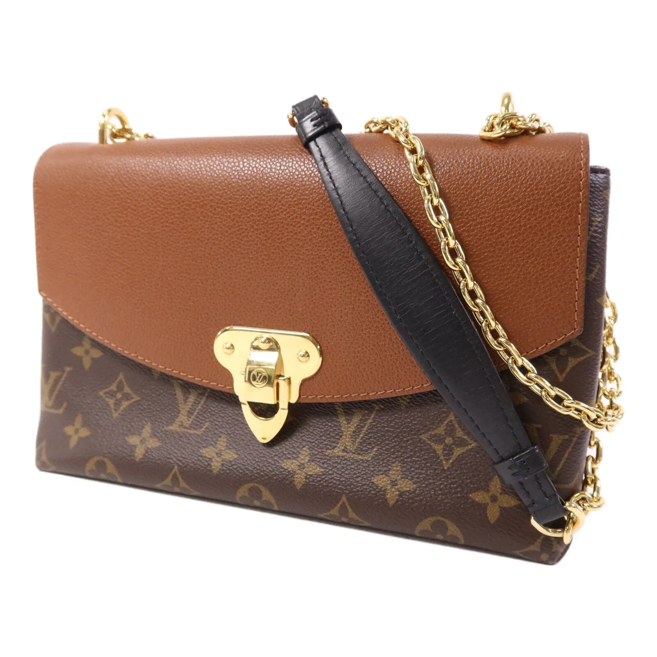 LOUIS VUITTON Saint Placide M43486 Shoulder Bag Coated Canvas 棕色 / Brown Coated Canvas Rank A - Thumbnail 3