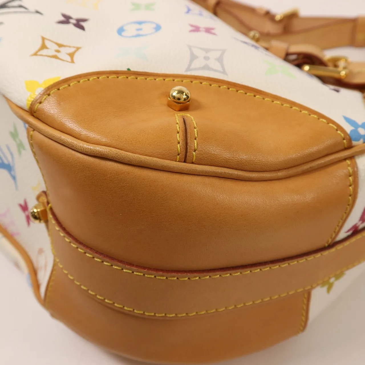 LOUIS VUITTON M40195 Shoulder Bag Coated Canvas 白色 / 多種顏色 / White Coated Canvas Rank A - Thumbnail 11