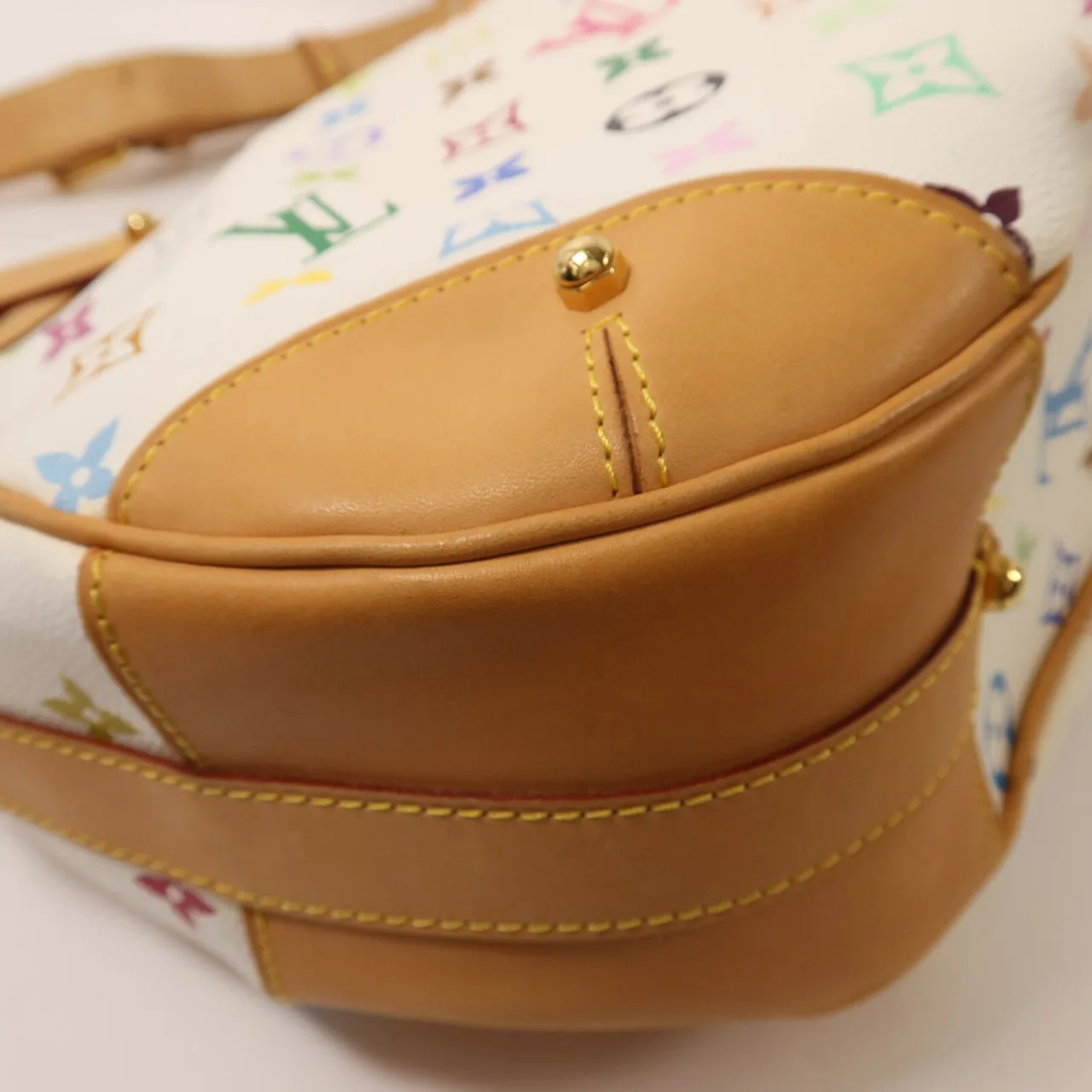 LOUIS VUITTON M40195 Shoulder Bag Coated Canvas 白色 / 多種顏色 / White Coated Canvas Rank A - Thumbnail 12