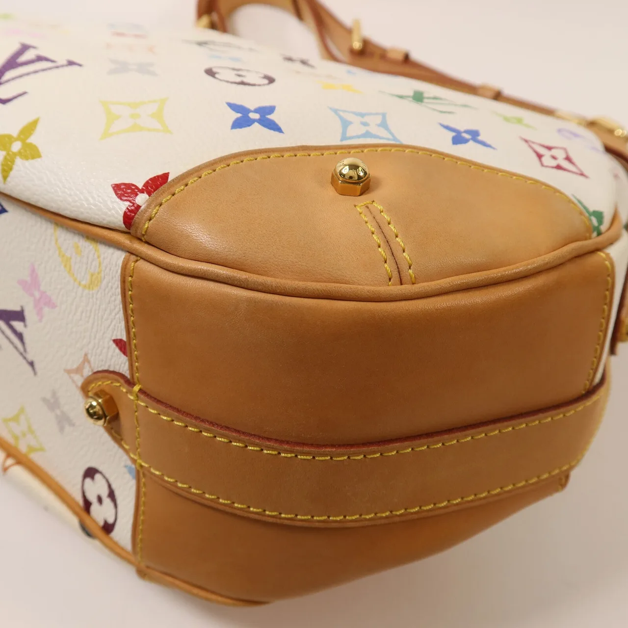 LOUIS VUITTON M40195 Shoulder Bag Coated Canvas 白色 / 多種顏色 / White Coated Canvas Rank A - Thumbnail 13