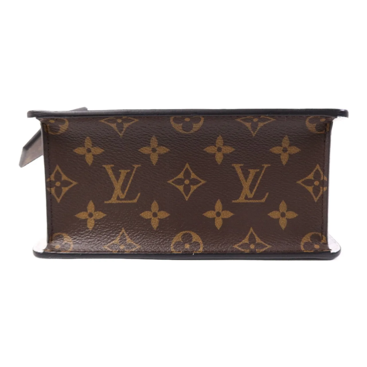LOUIS VUITTON M90375 2-Way Bag Coated Canvas 黑色 / 白色 Coated Canvas Rank A - Thumbnail 4