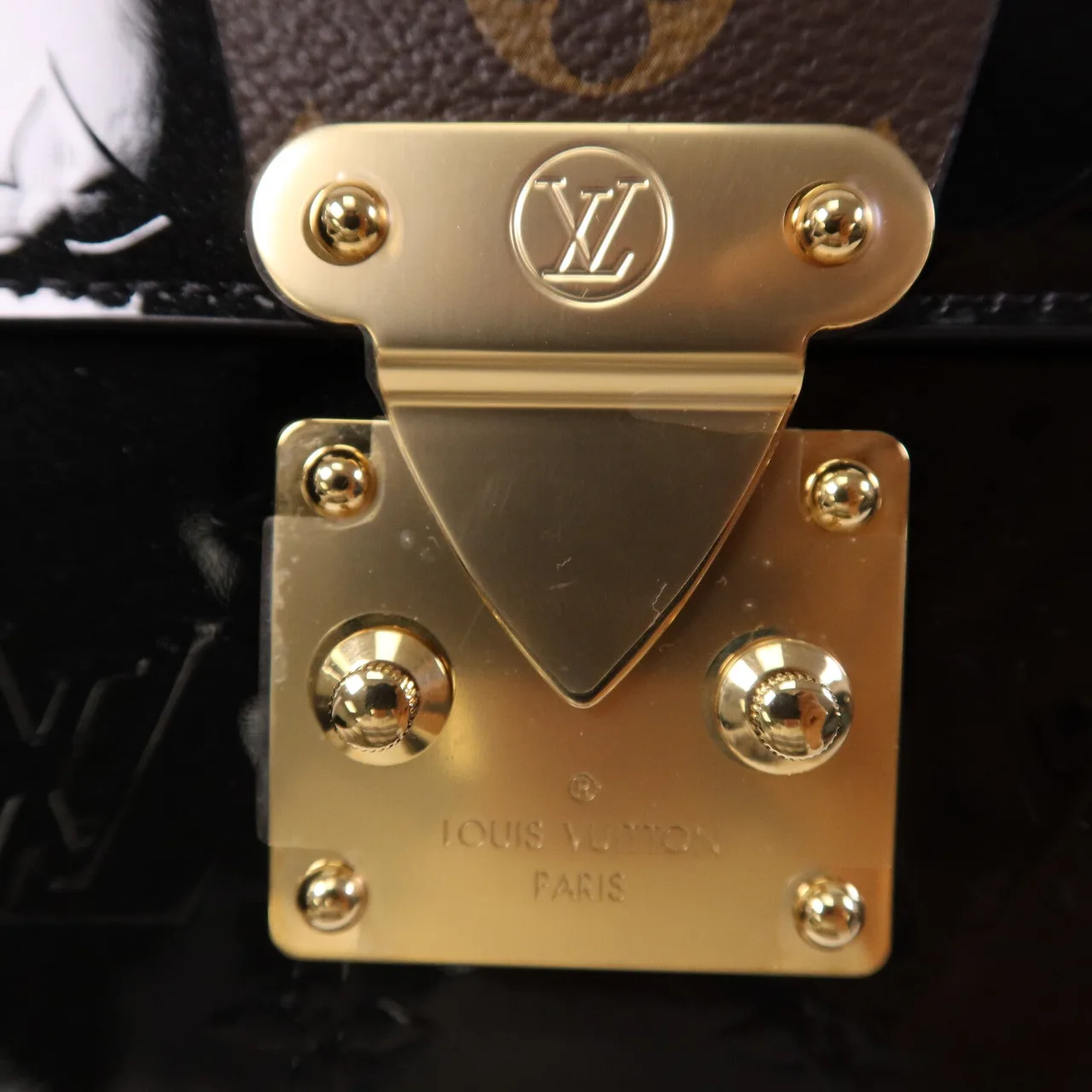 LOUIS VUITTON M90375 2-Way Bag Coated Canvas 黑色 / 白色 Coated Canvas Rank A - Thumbnail 7