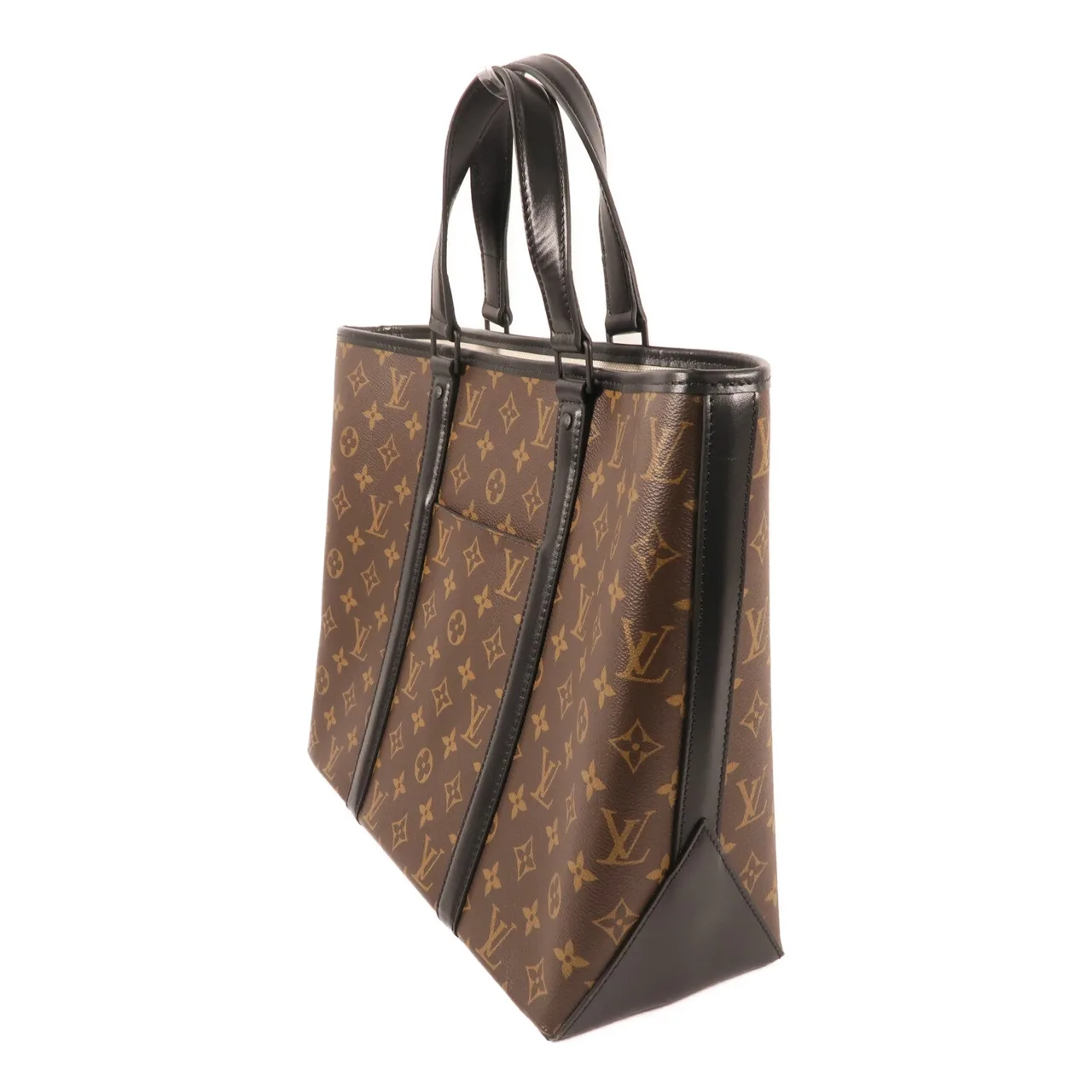 LOUIS VUITTON M45734 2-Way Bag Coated Canvas 棕色 / Brown/Black Coated Canvas Rank A - Thumbnail 3