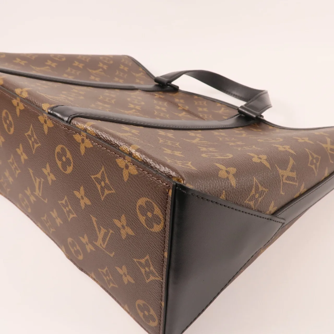 LOUIS VUITTON M45734 2-Way Bag Coated Canvas 棕色 / Brown/Black Coated Canvas Rank A - Thumbnail 10