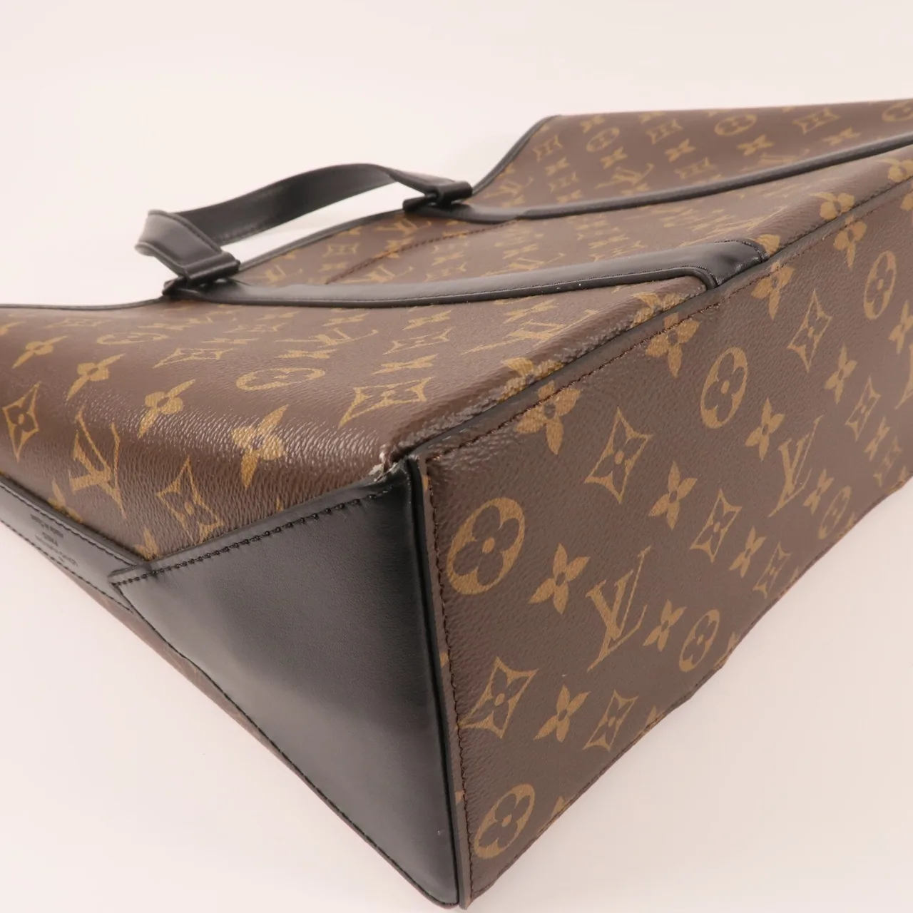 LOUIS VUITTON M45734 2-Way Bag Coated Canvas 棕色 / Brown/Black Coated Canvas Rank A - Thumbnail 11