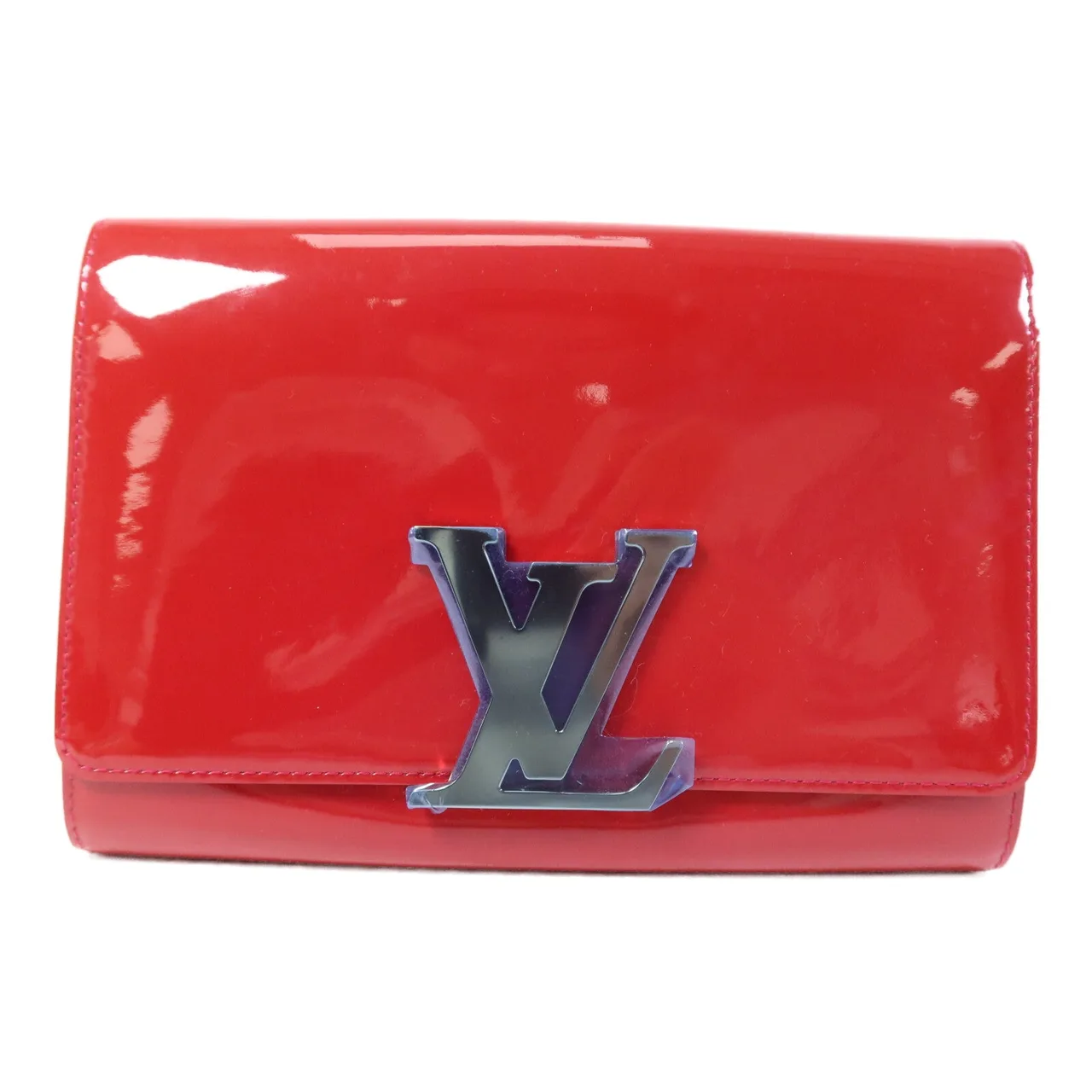 LOUIS VUITTON M94270 Clutch Leather 紅色 / Rose Andian