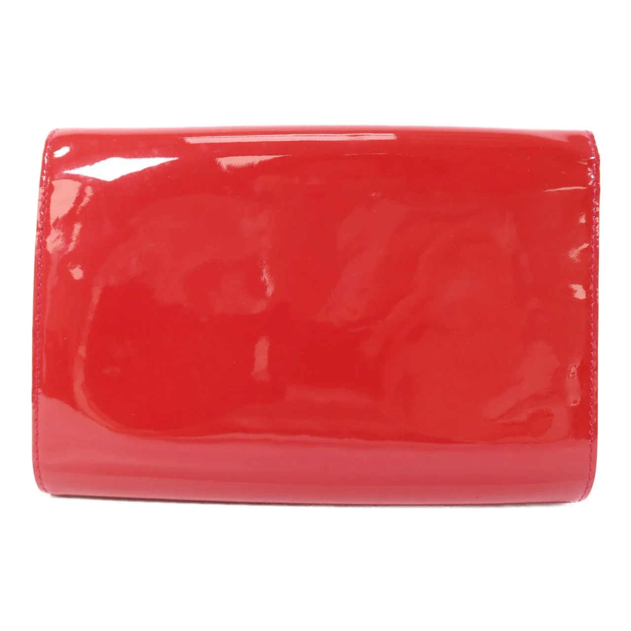 LOUIS VUITTON M94270 Clutch Leather 紅色 / Rose Andian Leather Rank B - Thumbnail 2