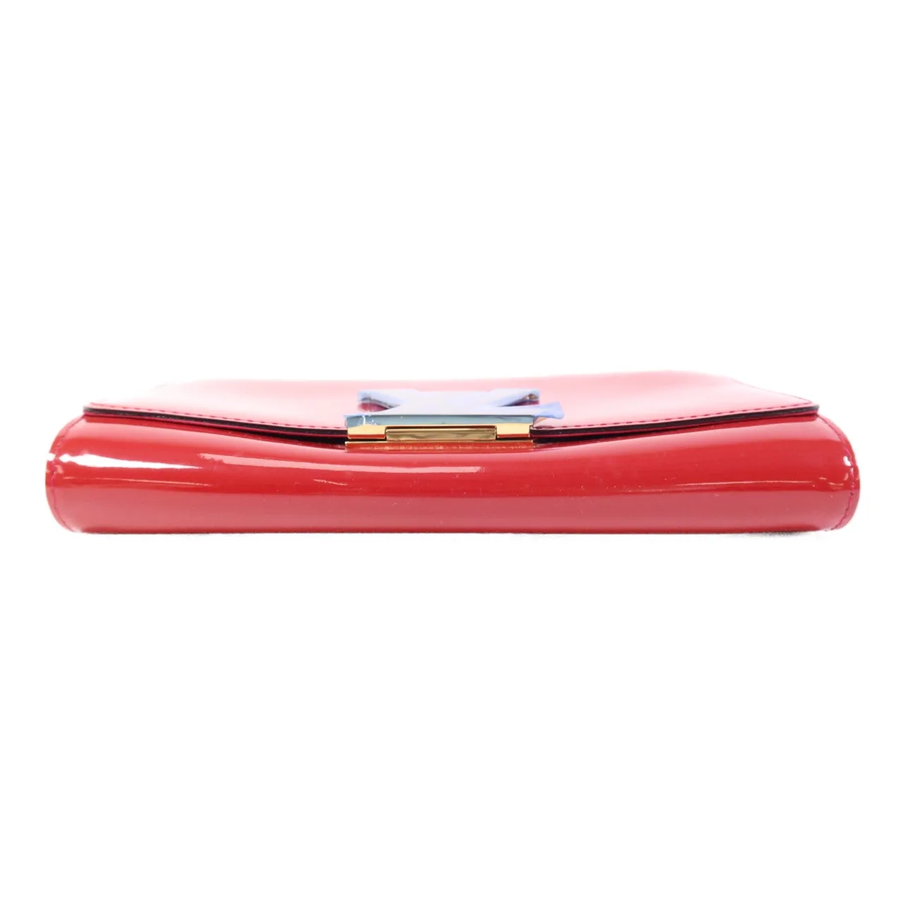 LOUIS VUITTON M94270 Clutch Leather 紅色 / Rose Andian Leather Rank B - Thumbnail 4