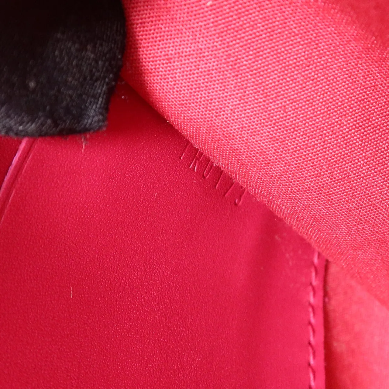 LOUIS VUITTON M94270 Clutch Leather 紅色 / Rose Andian Leather Rank B - Thumbnail 14