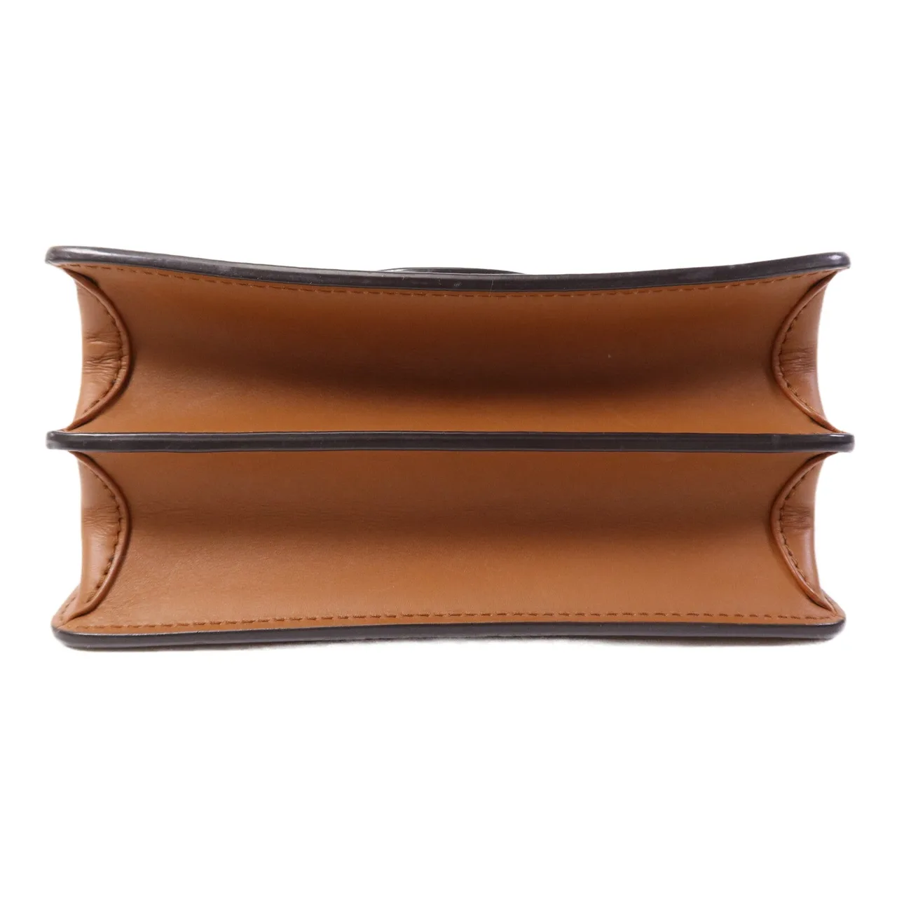 LOUIS VUITTON Mini Dauphine M45959 Shoulder Bag Coated Canvas 棕色 / Brown Coated Canvas Rank B - Thumbnail 4