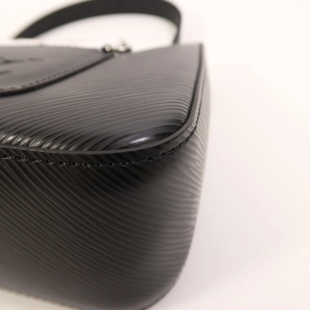 LOUIS VUITTON Marelle M80689 2-Way Bag Calfskin 黑色 / Black Calfskin Rank A - Thumbnail 9