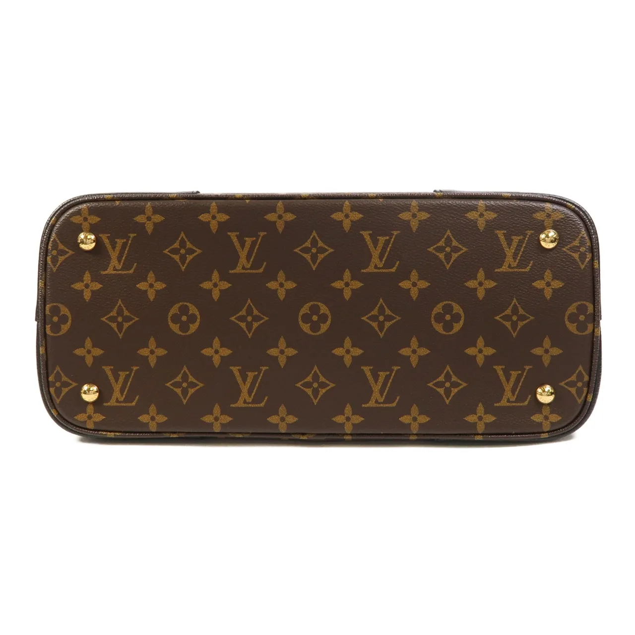 LOUIS VUITTON Flandrin M41595 2-Way Bag Coated Canvas 棕色 / 黑色 / Brown/Black Coated Canvas Rank A - Thumbnail 4