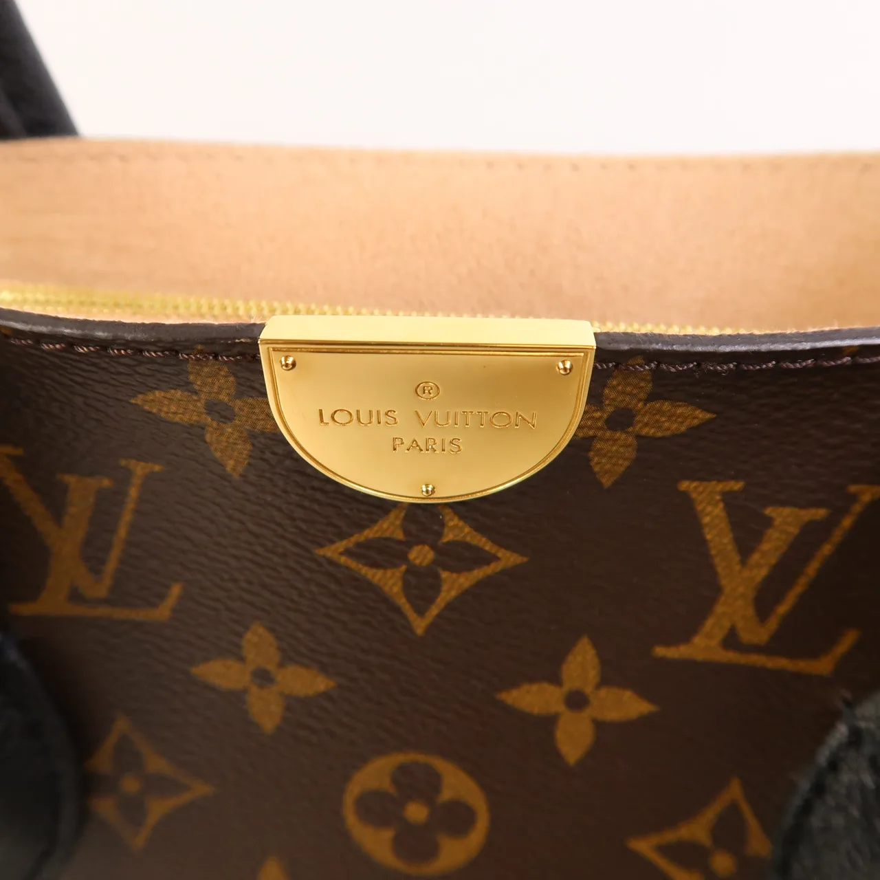 LOUIS VUITTON Flandrin M41595 2-Way Bag Coated Canvas 棕色 / 黑色 / Brown/Black Coated Canvas Rank A - Thumbnail 16