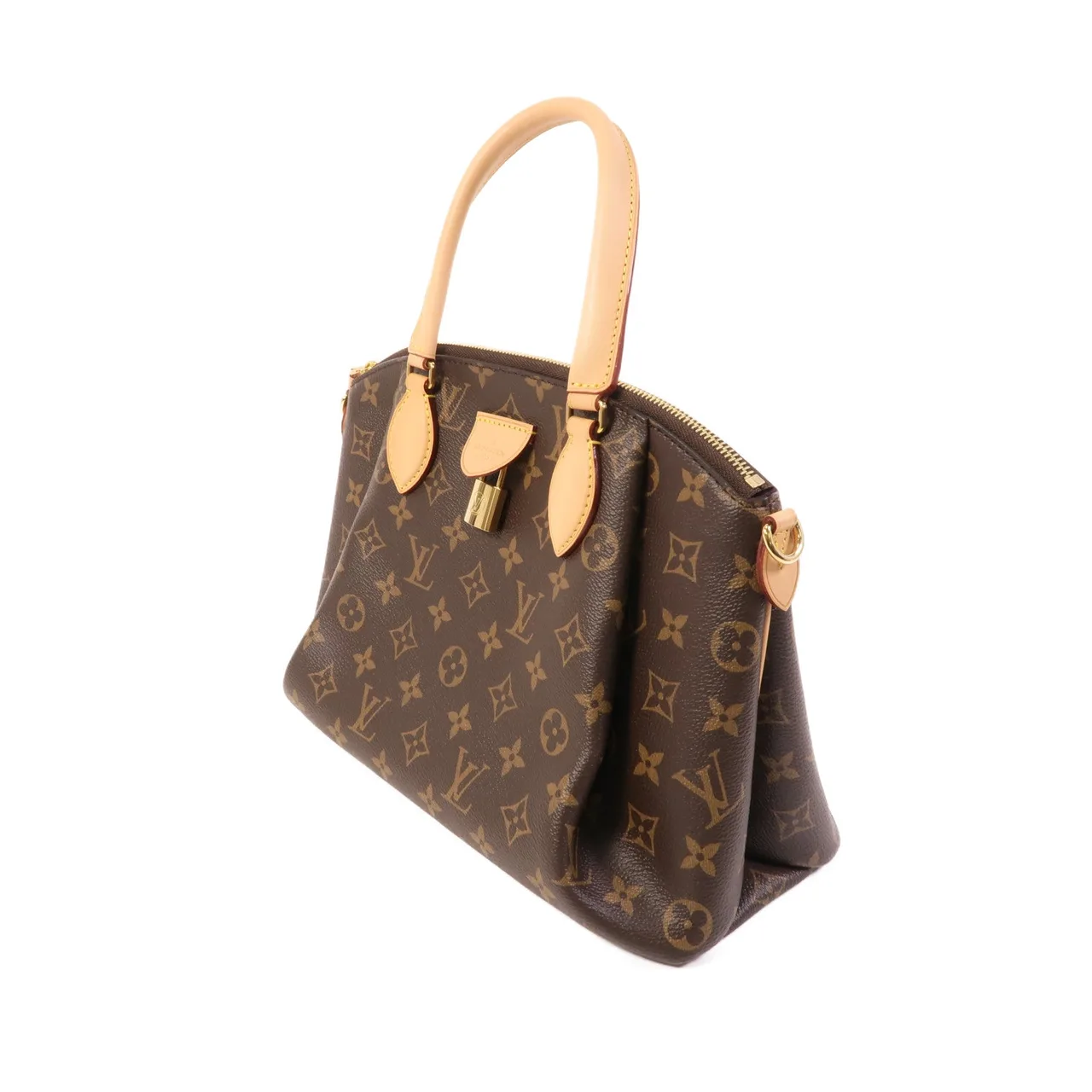 LOUIS VUITTON Boetie M45986 2-Way Bag Coated Canvas 棕色 Coated Canvas Rank A - Thumbnail 3