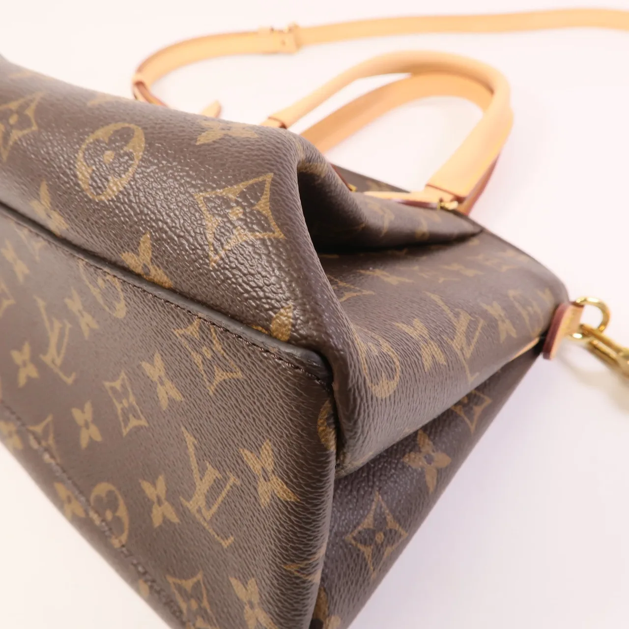 LOUIS VUITTON Boetie M45986 2-Way Bag Coated Canvas 棕色 Coated Canvas Rank A - Thumbnail 6