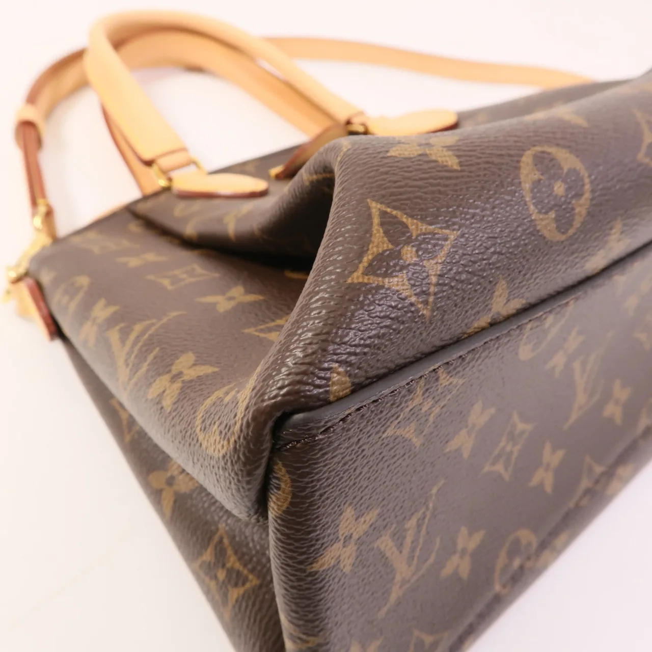 LOUIS VUITTON Boetie M45986 2-Way Bag Coated Canvas 棕色 Coated Canvas Rank A - Thumbnail 7