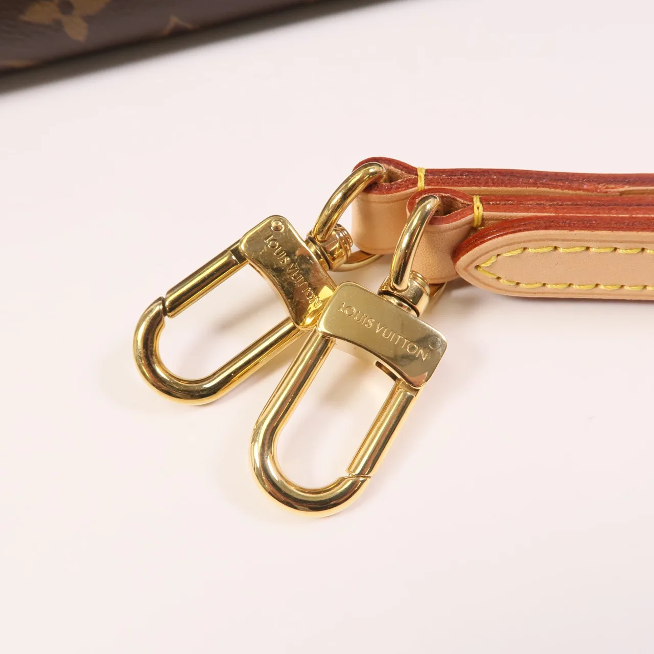 LOUIS VUITTON Boetie M45986 2-Way Bag Coated Canvas 棕色 Coated Canvas Rank A - Thumbnail 13