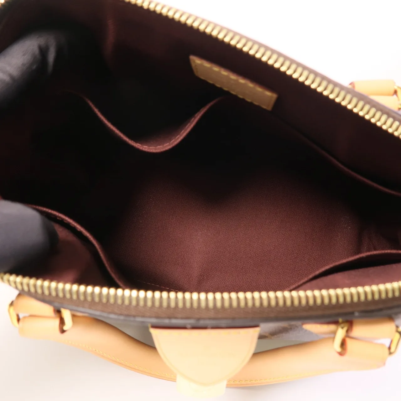 LOUIS VUITTON Boetie M45986 2-Way Bag Coated Canvas 棕色 Coated Canvas Rank A - Thumbnail 14