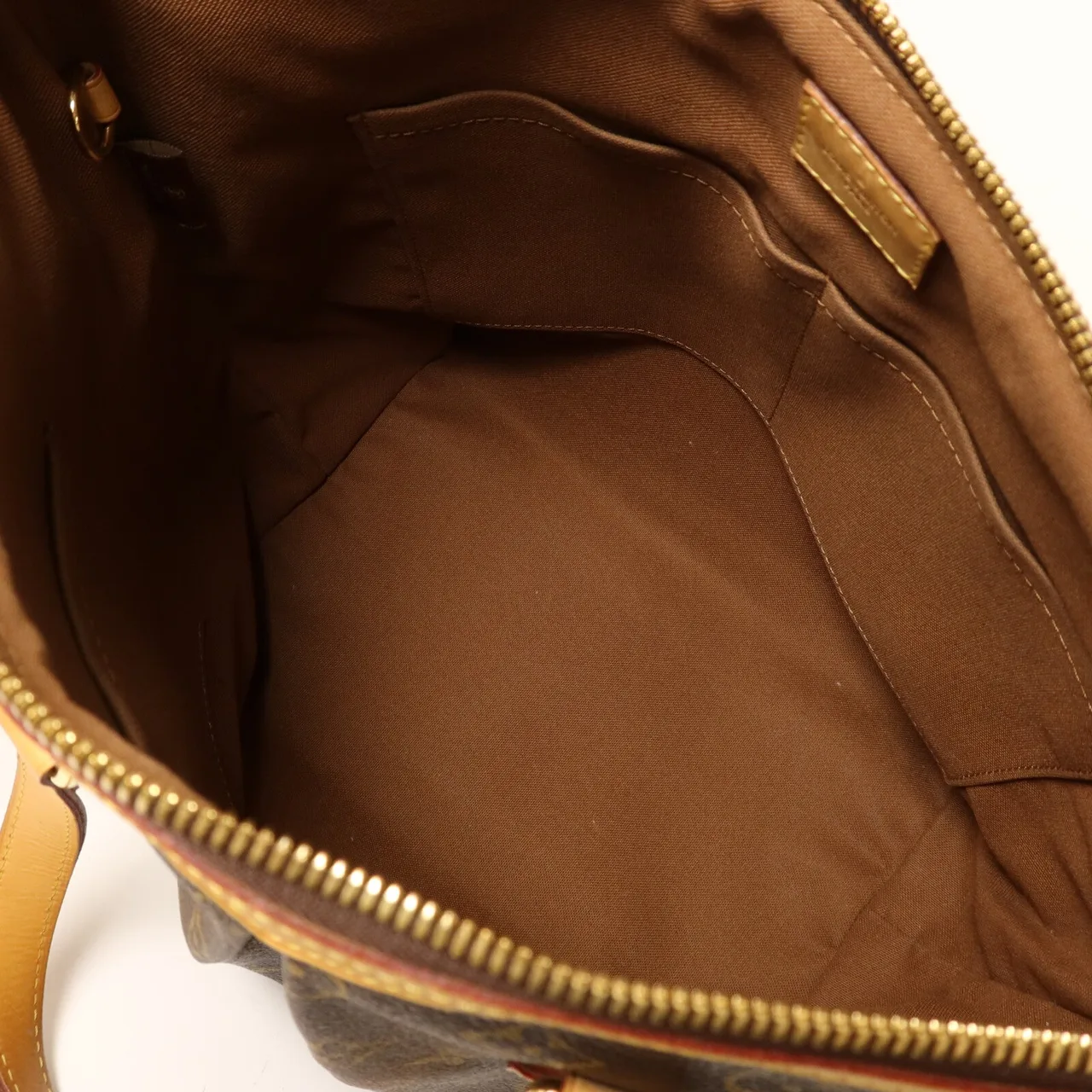 LOUIS VUITTON Palermo M40145 2-Way Bag Coated Canvas 棕色 / Brown Coated Canvas Rank A - Thumbnail 5