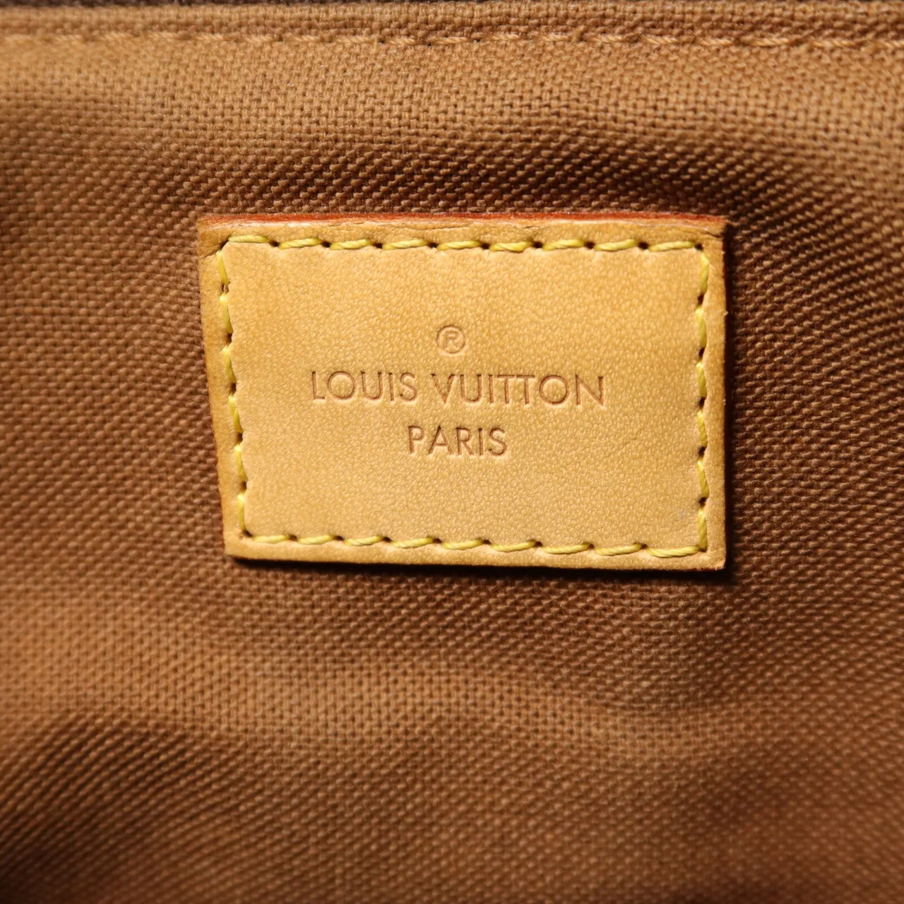 LOUIS VUITTON Palermo M40145 2-Way Bag Coated Canvas 棕色 / Brown Coated Canvas Rank A - Thumbnail 6